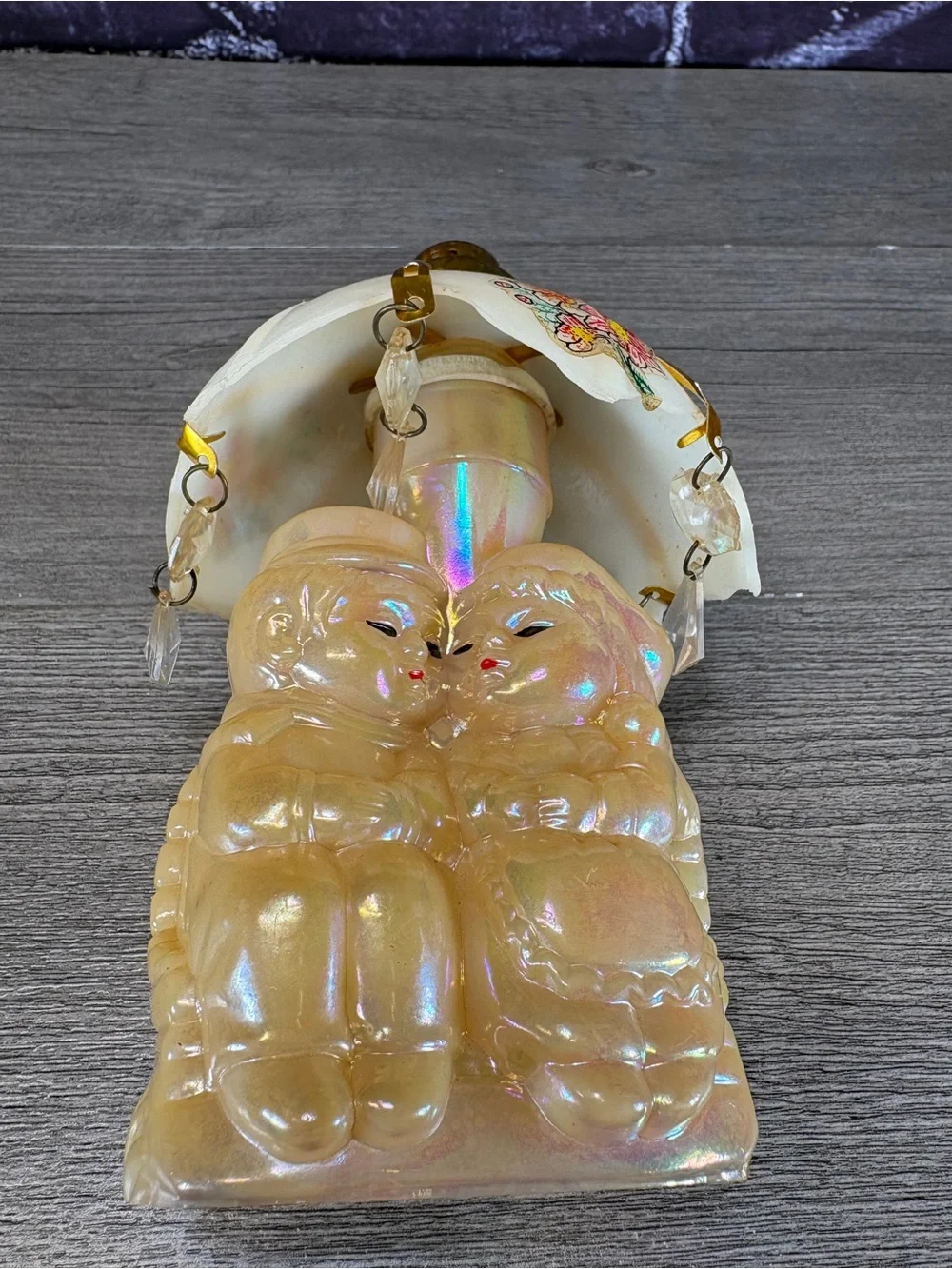 Vintage Opalescent Lamp Scent Diffuser